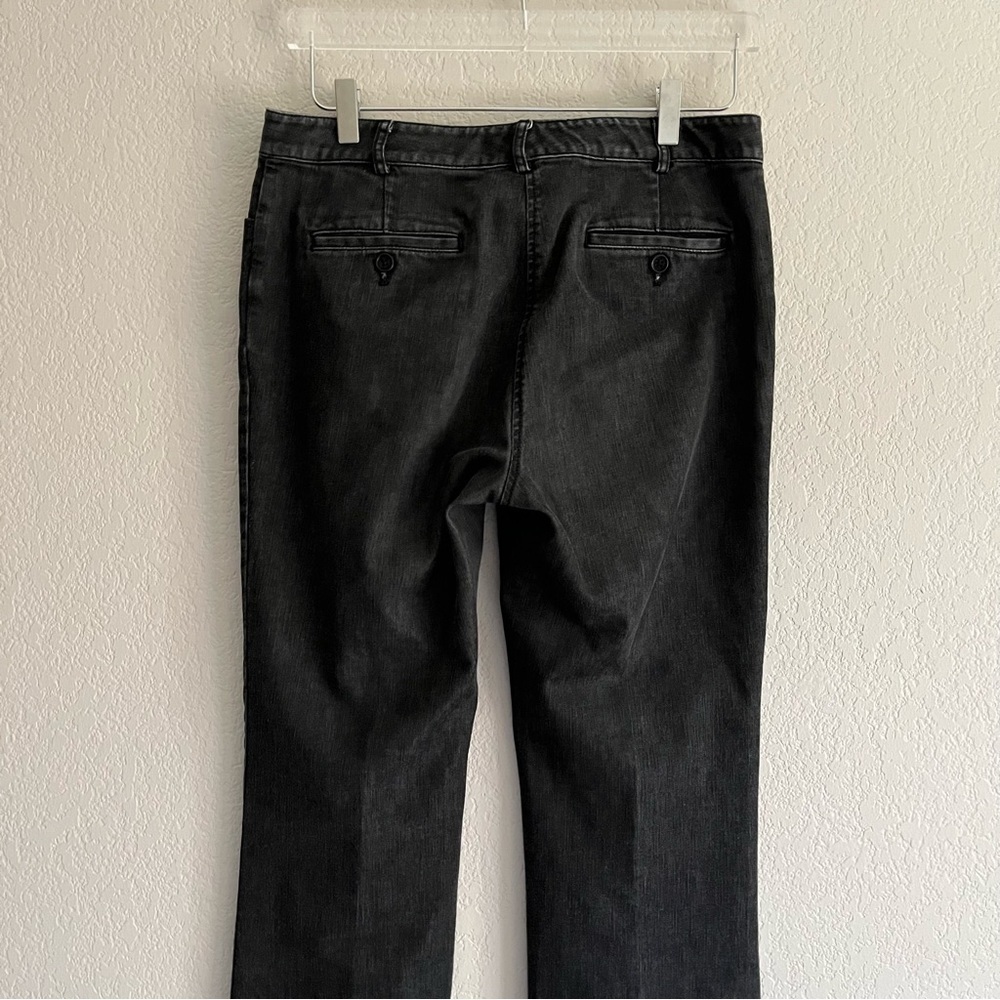 TALBOTS Signature Denim in distressed black size 8 - Picture 10 of 13